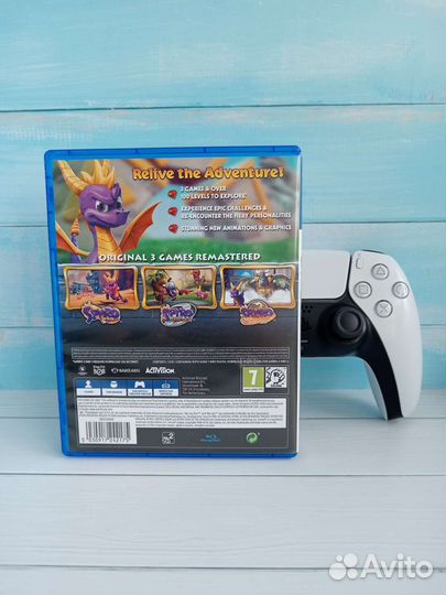 Диск PS4 Spyro Reignited Trilogy