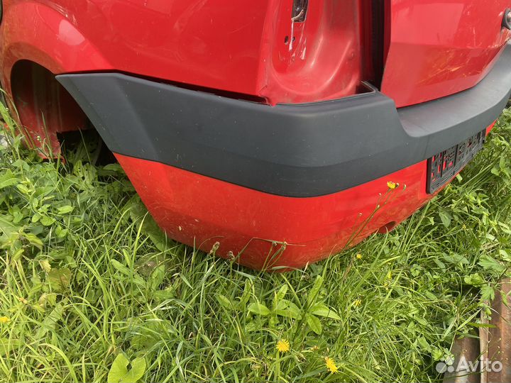 Задний бампер renault logan 1 оригинал