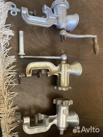 Советские мясорубки