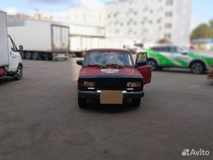 ВАЗ 2107 1.7 МТ, 1989, 35 000 км