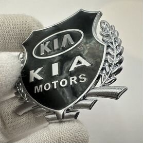 Наклейка шильдик Kia