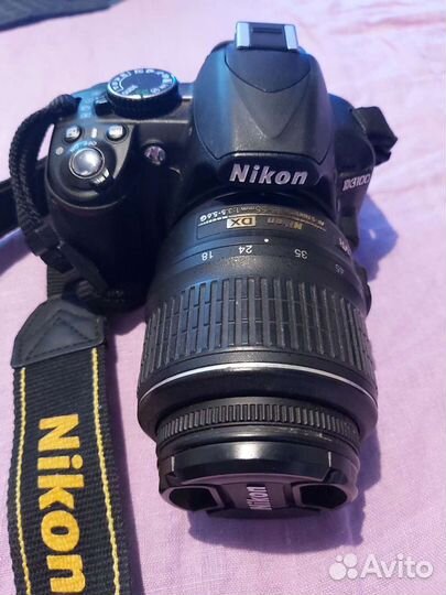 Зеркальный фотоаппарат nikon d3100