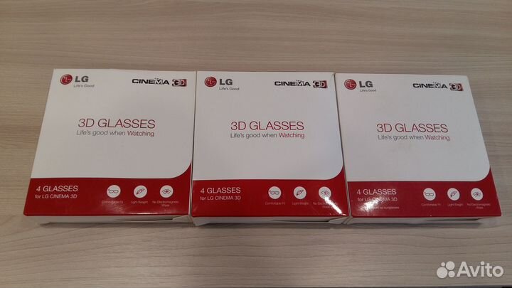 3D очки для LG телевизоров (новые)