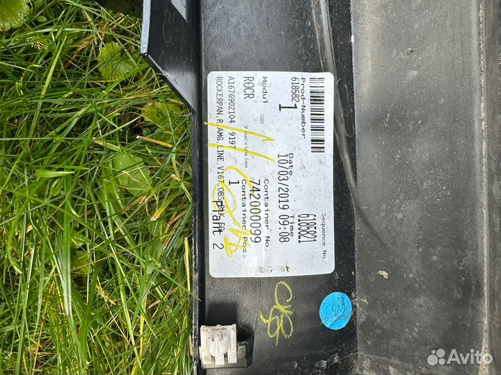 Пороги на авто мерседес