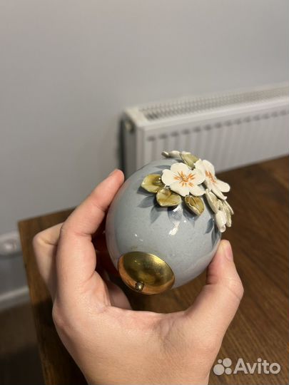 Пасхальное яйцо фарфор винтаж