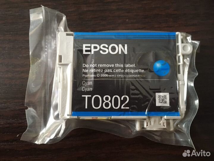 Картридж Epson T0802, T0803, T0482