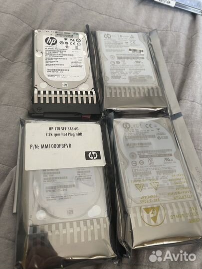 Новые Жесткие диски HP SAS