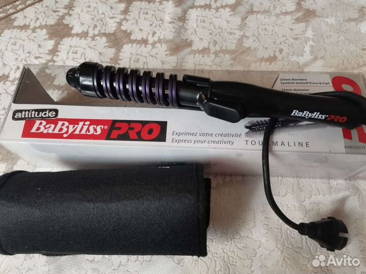 Щипцы спиральные Babyliss Pro