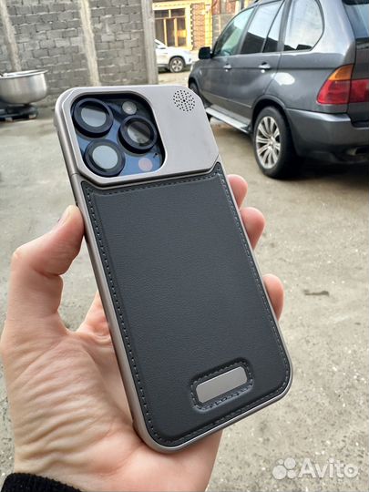 Металлический чехол на 15 про