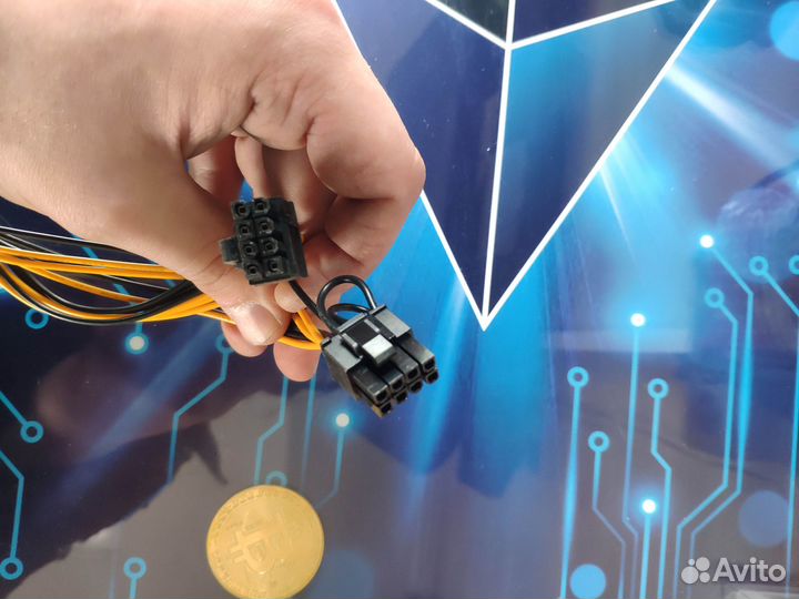 Переходники для видеокарт 8pin-2*8pin GPU/CPU