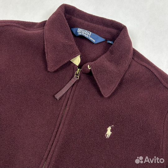 Винтажный флисовый харик Ralph Lauren