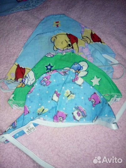 Шапочка и чепчики для новорожденного 28-38р-р