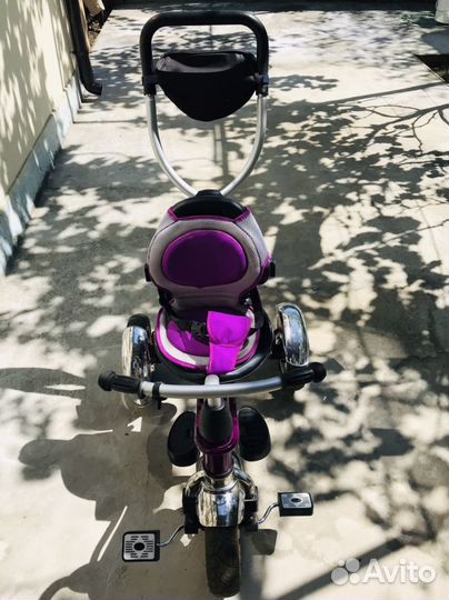 Детский велосипед с родительской ручкой