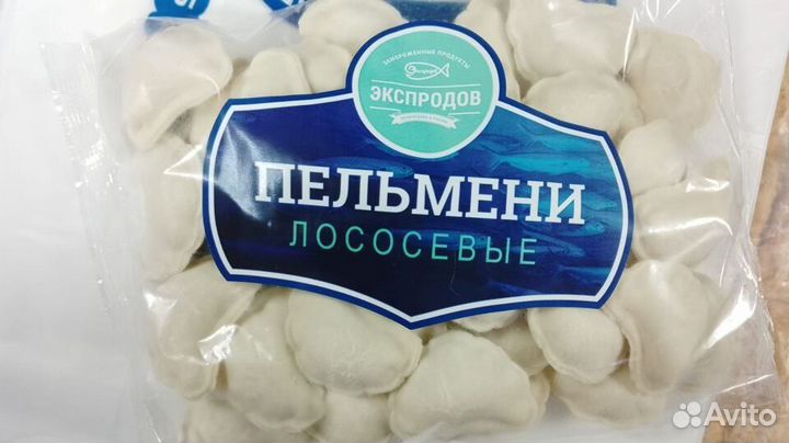 Пельмени лососевые
