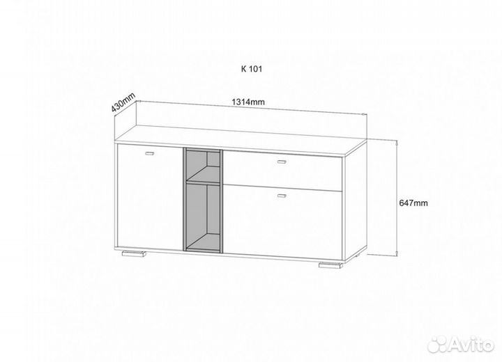 Комод в стиле IKEA