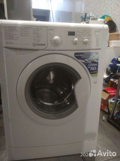 Стиральная машина бу indesit 6кг