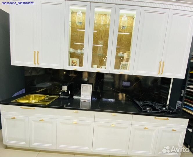 Кухня на заказ с установкой и доставкой (Арт.47515