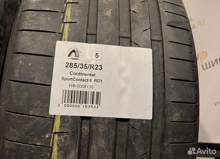 Continental SportContact 6 285/35 R23 94Y