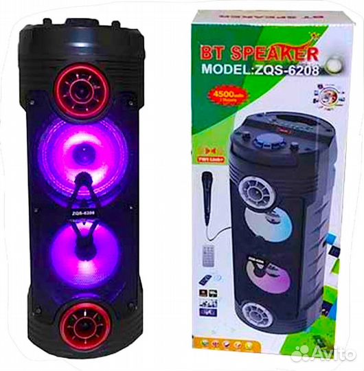 Портативная bluetooth колонка ZQS6208