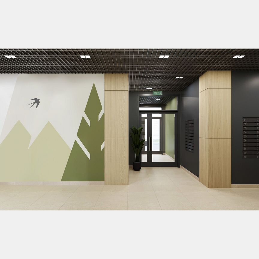 1-к. квартира, 44,1 м², 2/10 эт.