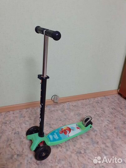 Самокат детский трехколесный бу