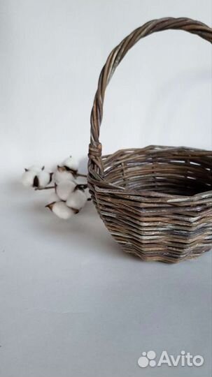 Корзина плетеная для ягод