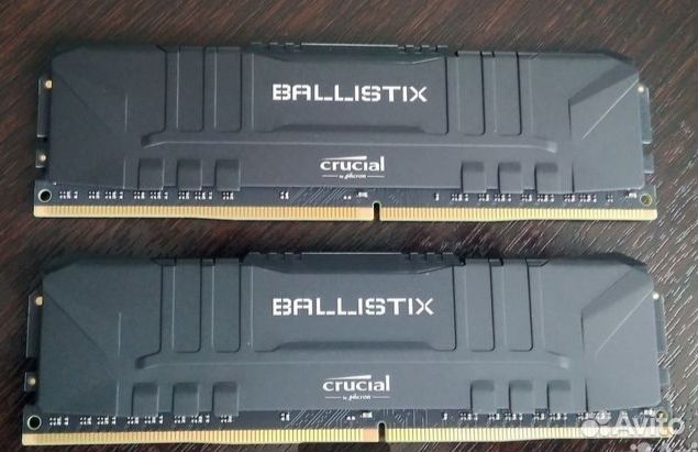 Оперативная память ddr4 crucial ballistix 16GB
