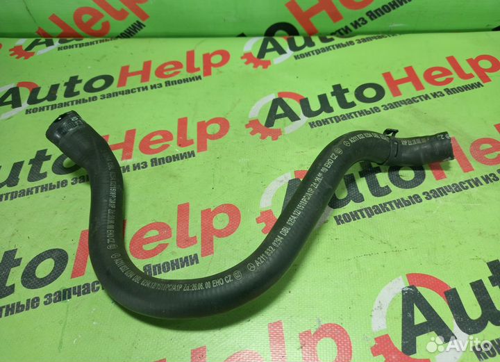 Патрубок охлаждения mercedes E-class W211 112.913