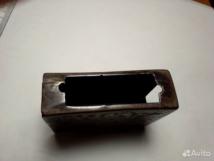 Спичечница серебро Пр.800