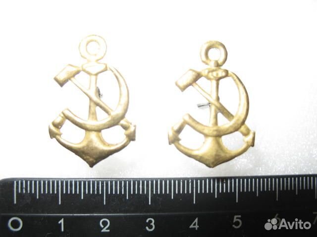 Эмблемы речников СССР на погоны, образца 1947г