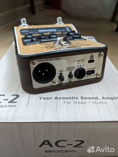 Zoom AC-2 процессор для акустической гитары