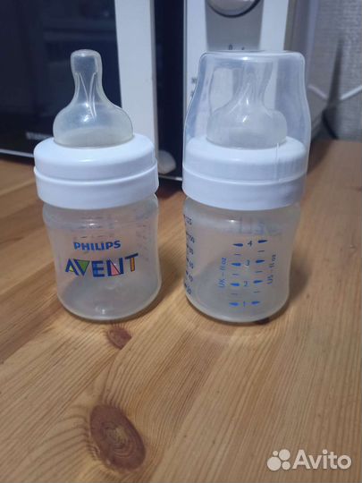 Бутылочки для кормления avent