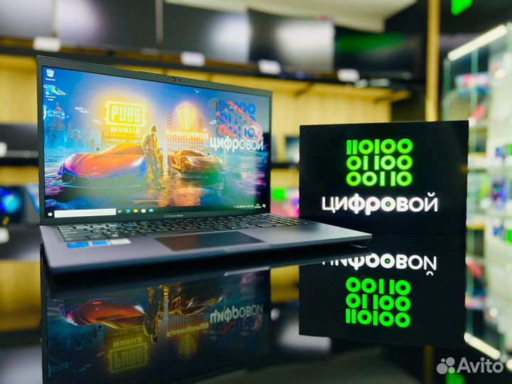 Мощный ноутбук Asus 15,6 Intel i3/DDR4-8/SSD-256