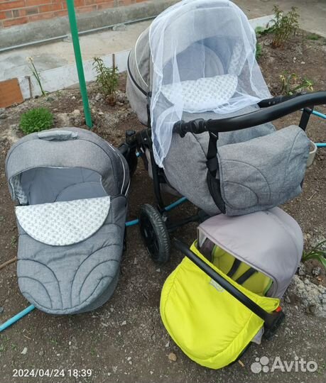 Продается коляска tutis Mimi 3в1