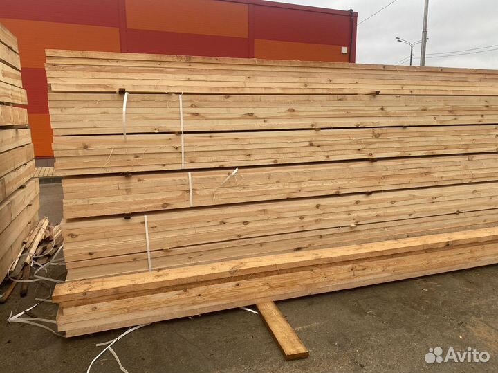 Обрезная доска 50*150*6000