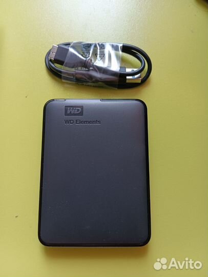 Внешний жесткий диск WD 1 тб