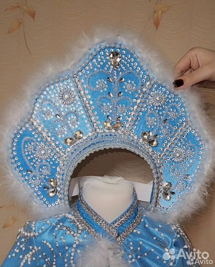 Костюм снегурочки детский