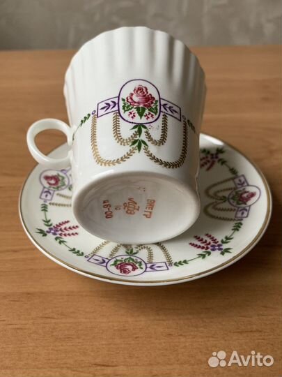 Фарфоровые чашки лфз, Латвия, времен СССР