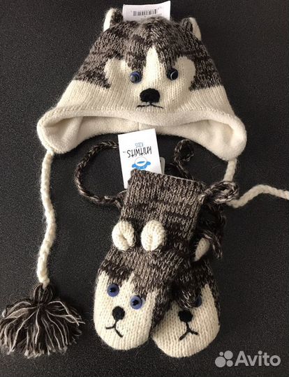 Шапка и варежки 