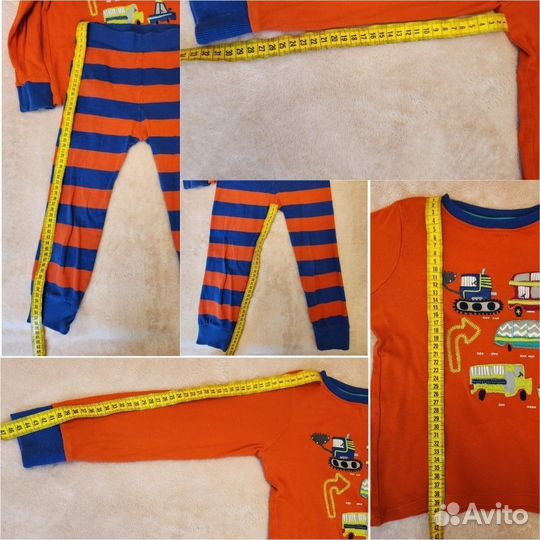 Пижама детская Next 110 бу