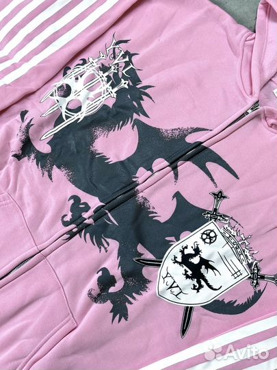 Зип-худи Yori Sport Pink Y2K, S-XL