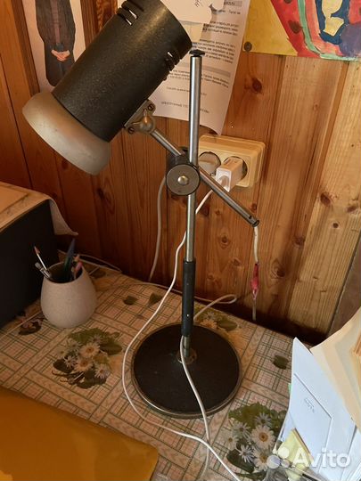 Лампа настольная луч-63 СССР