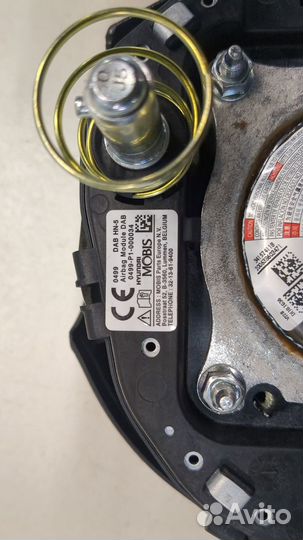 Подушка безопасности водителя киа Picanto 2017, 2021