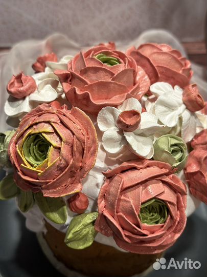 Зефирные цветы