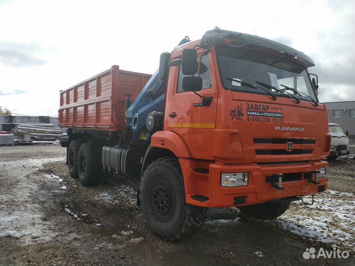 КамАЗ 43118 с КМУ, 2023