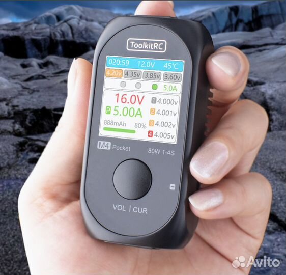 Зарядное устройство ToolkitRC M4 Pocket