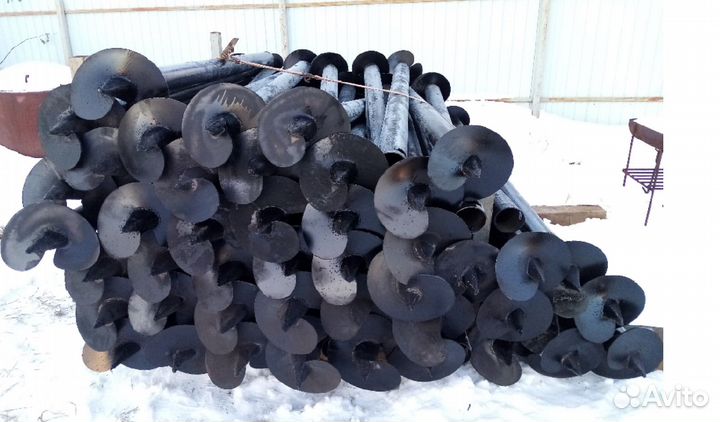 Винтовые сваи под ключ Фундамент на винтовых сваях