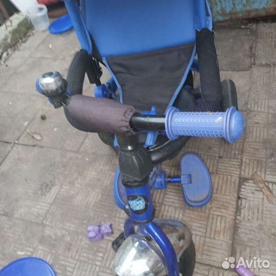Трехколесный велосипед с родительской ручкой
