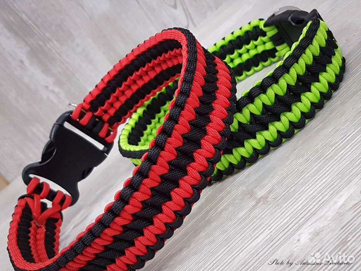 Ошейники для собак из паракорда
