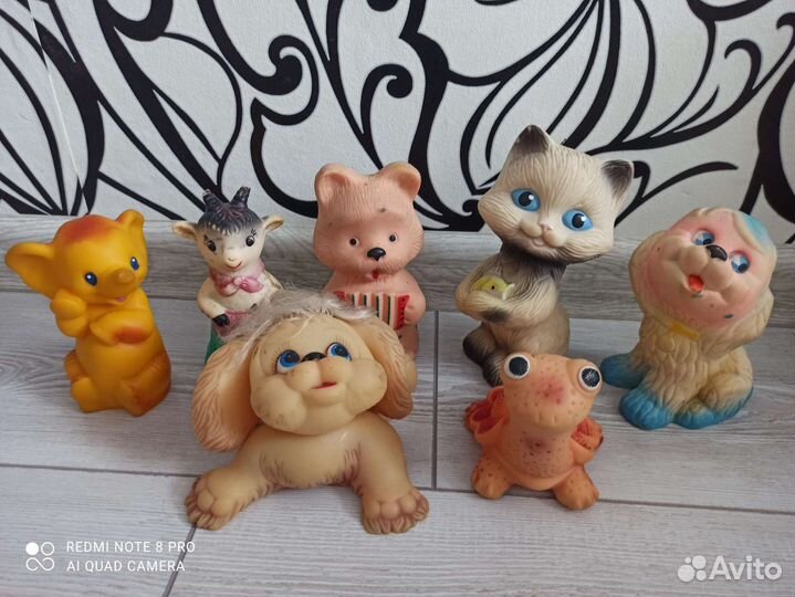 Резиновые игрушки СССР
